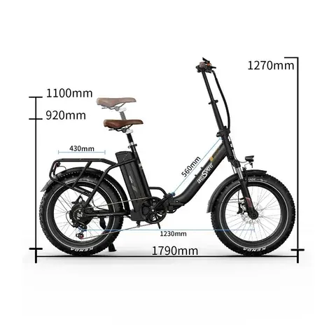 Onesport OT16 Max Bici Elettrica Pieghevole image 2
