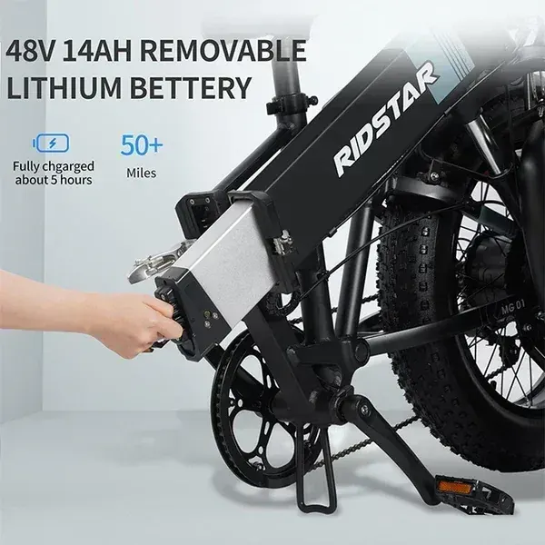 Ridstar H20 Bici Elettrica Mountain Bike image 5