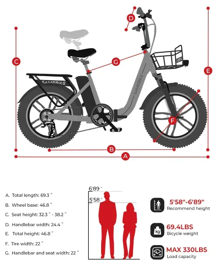 Samebike C05 Pro Bici Elettrica Pieghevole image 2
