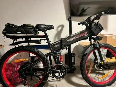 Samebike LO26 Plus Fat Bike Pieghevole Elettrica image 6