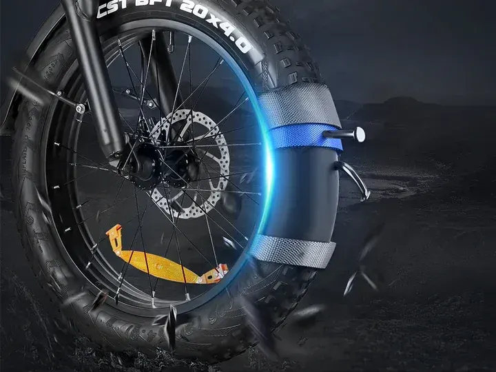 Samebike RS-A02 Pro Fat Bike Elettrica Pieghevole image 10