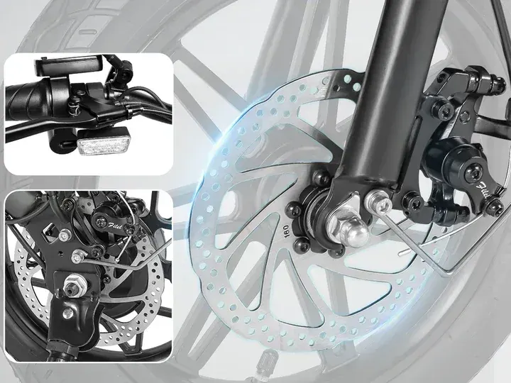 Samebike YINYU14 Bici Elettrica Pieghevole Compatta image 6