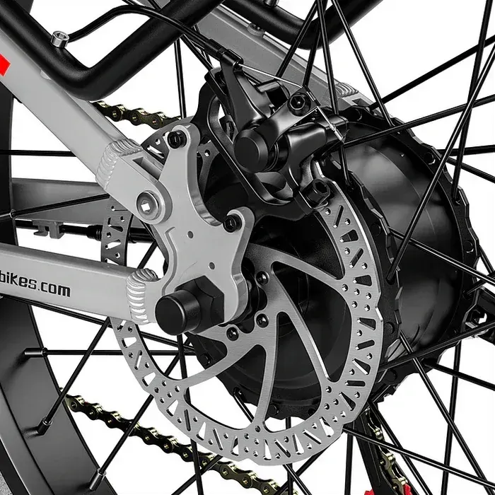 Shengmilo S600 Bici Elettrica Fat Bike a Doppio Motore image 6