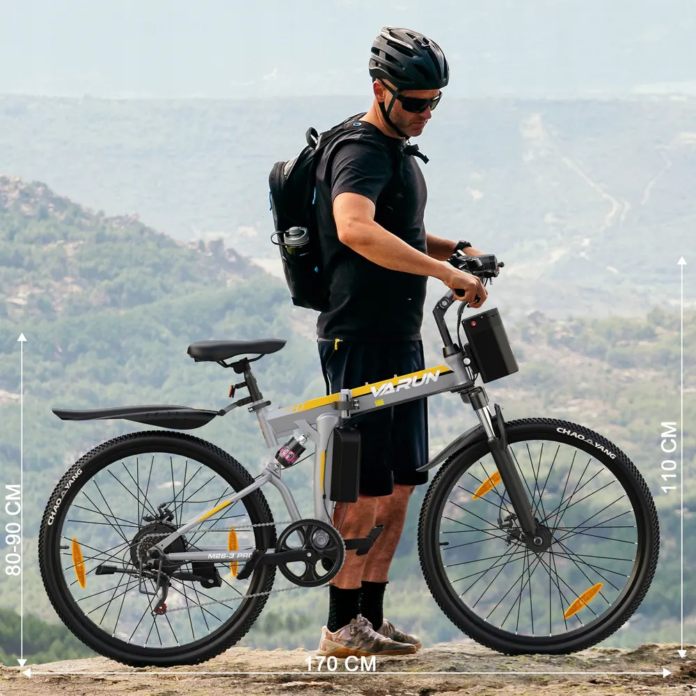 VARUN M26-3 PRO Bici Elettrica Pieghevole image 5