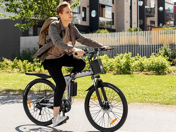 Bici elettrica VARUN M26-3 PRO adatta a utenti alti da 155 a 195 cm
