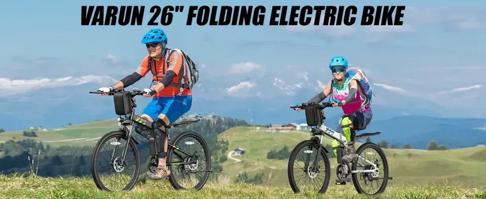 Varun M26-4 Bici Elettrica Mountain Bike Pieghevole image 3