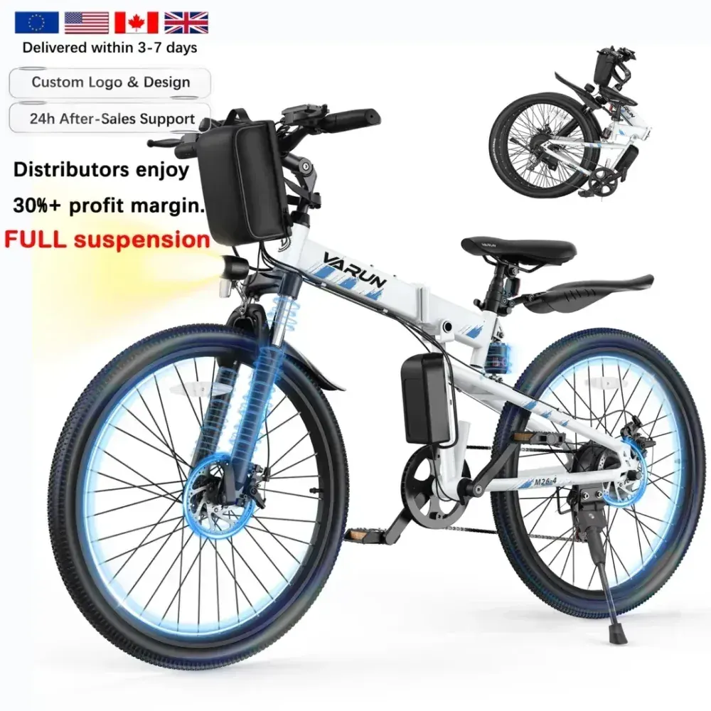 Varun M26-4 Bici Elettrica Mountain Bike Pieghevole image 13