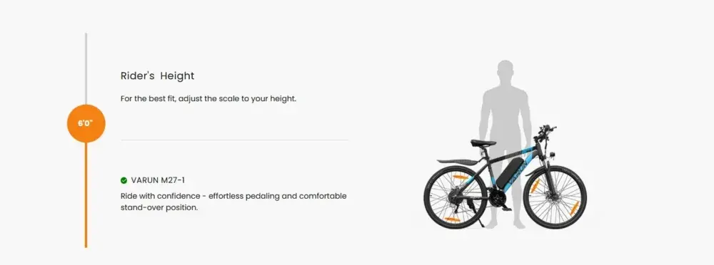 Varun M27-1 PRO Bici Elettrica Mountain Bike image 5