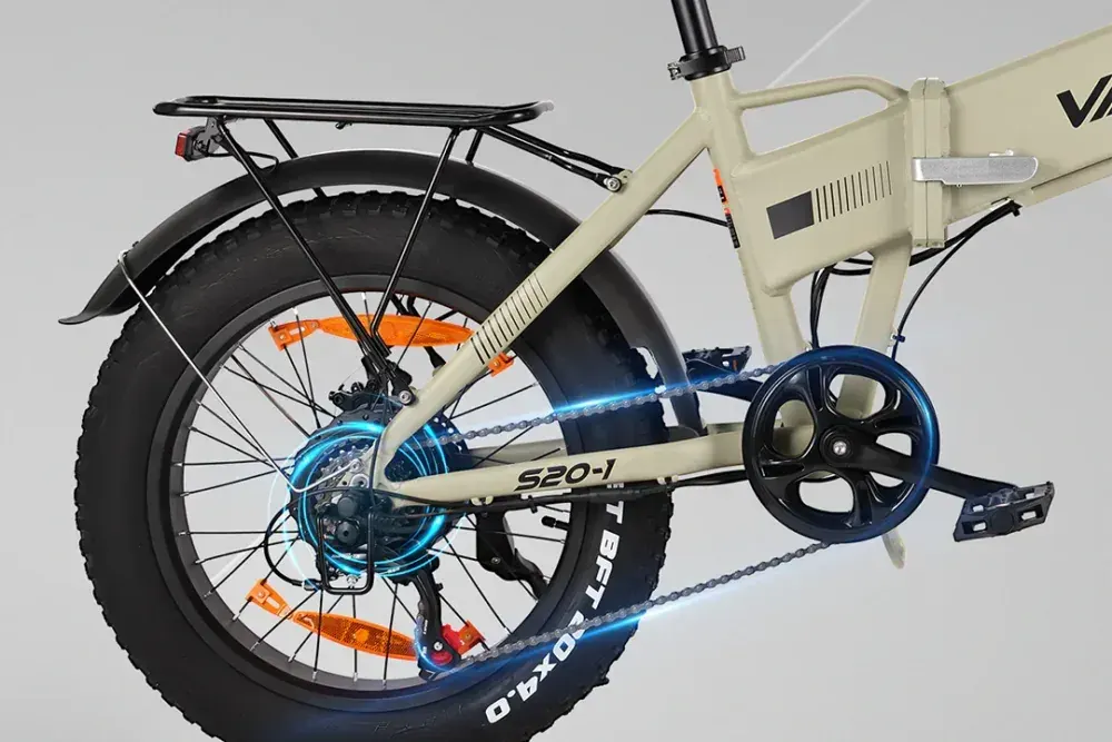 Varun S20-1 Bici Elettrica Fat Tire Pieghevole image 10