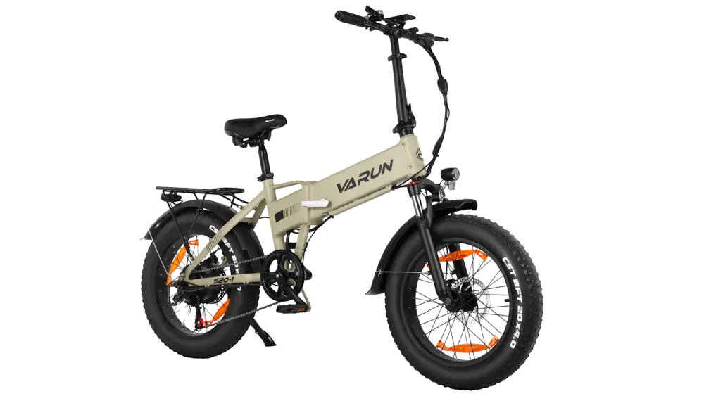Varun S20-1 Bici Elettrica Fat Tire Pieghevole image 13