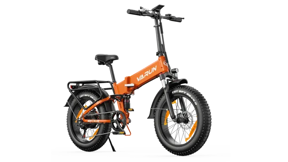 Varun S20-1 PLUS Bici Elettrica Fat Bike Pieghevole image 13