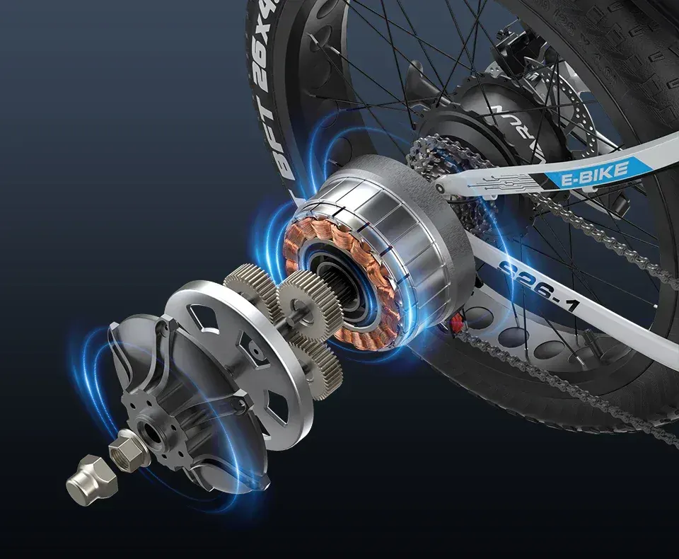 Varun S26-1 Fat Bike Elettrica a Sospensione Totale image 6