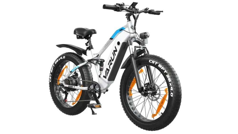 Varun S26-1 Fat Bike Elettrica a Sospensione Totale image 13