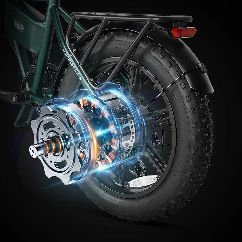 Victrip T5 Bici Elettrica Pieghevole Fat Bike image 6