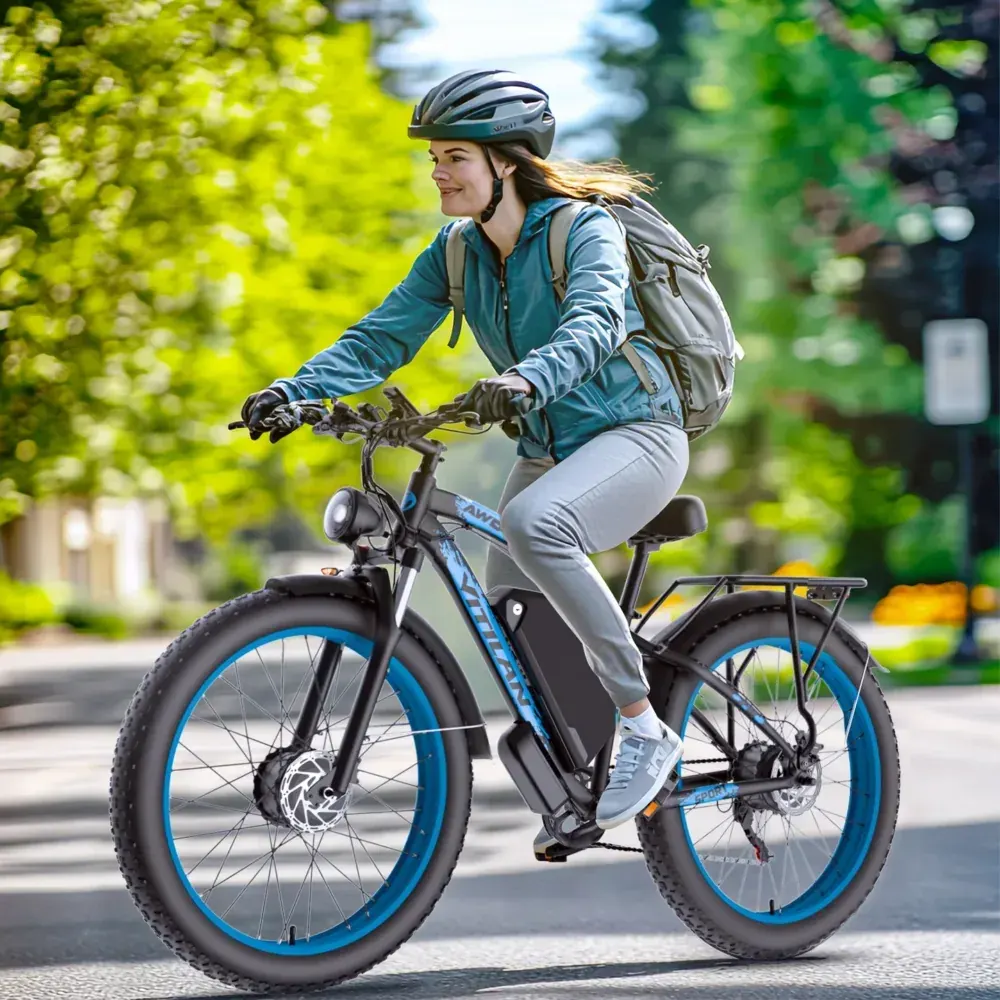 Vitilan H5 Bici Elettrica Fat Bike a Doppio Motore image 4