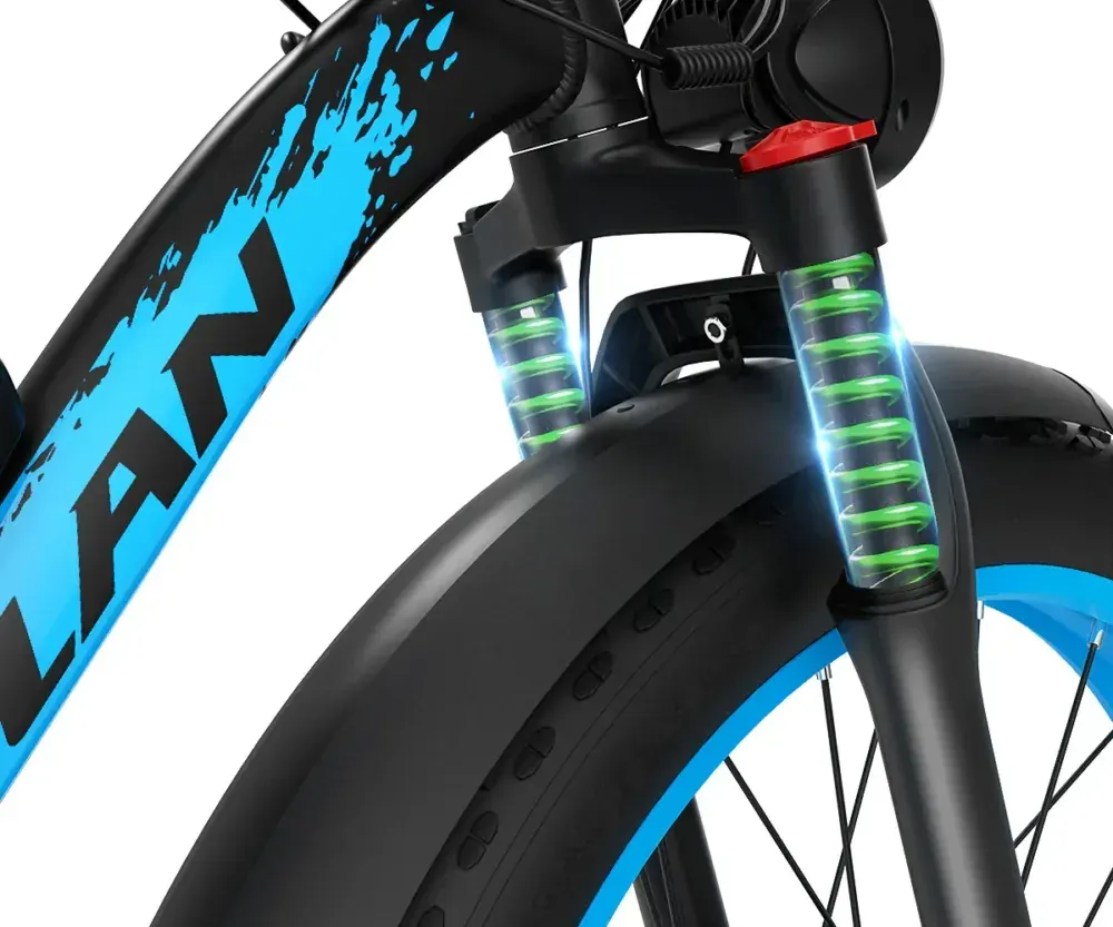 Vitilan H5 Bici Elettrica Fat Bike a Doppio Motore image 7