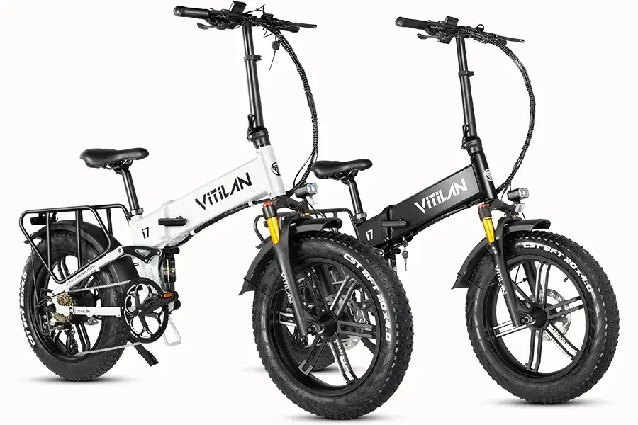 Vitilan I7 Pro Bici Elettrica Pieghevole Fat Bike (Confezione da 2) image 14
