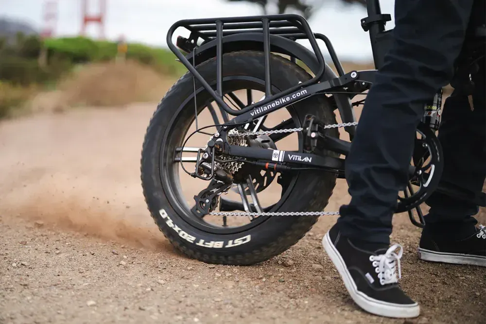 Vitilan I7 Pro Bici Elettrica Pieghevole Fat Bike image 5