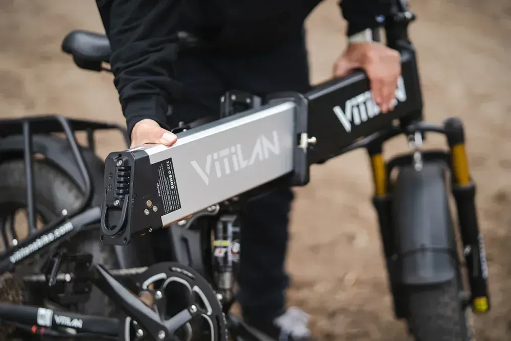 Vitilan I7 Pro Bici Elettrica Pieghevole Fat Bike image 6
