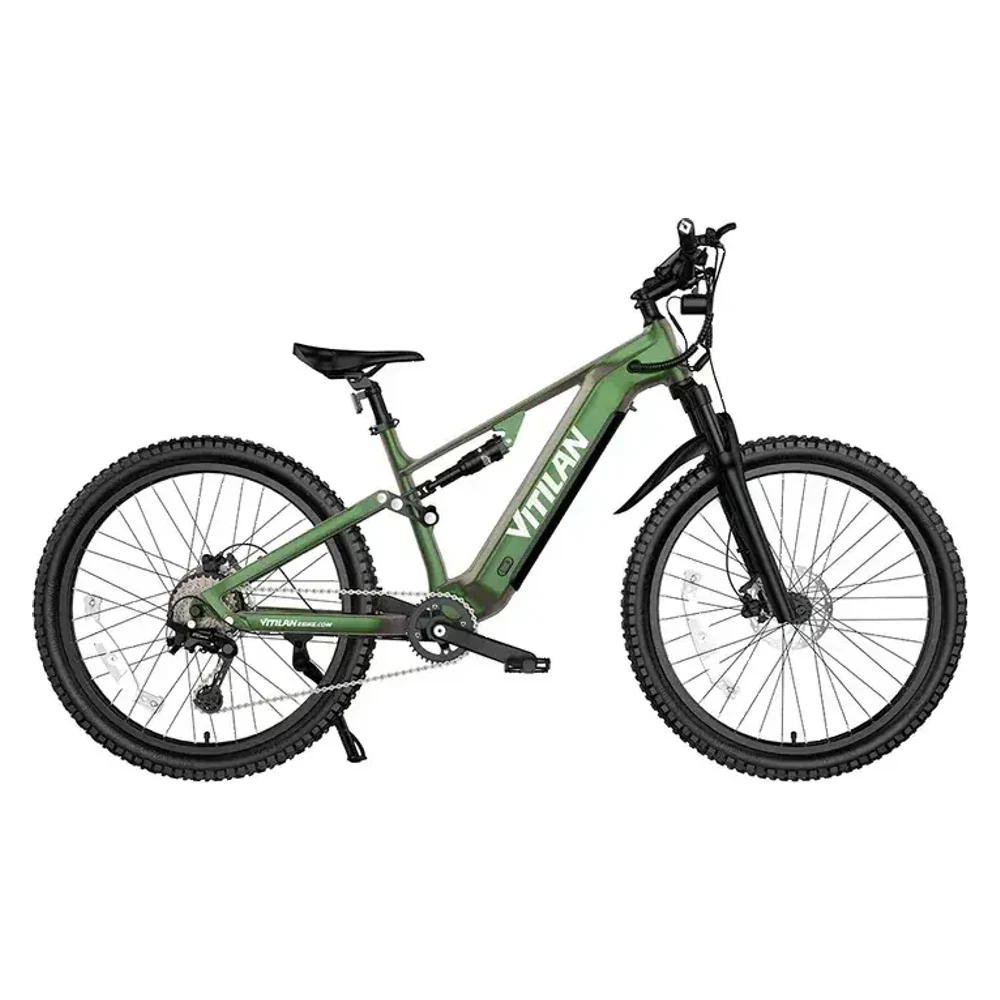 Vitilan M5 E-Mountain Bike Full Suspension image 1