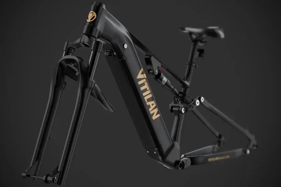 Vitilan M5 E-Mountain Bike Full Suspension image 8