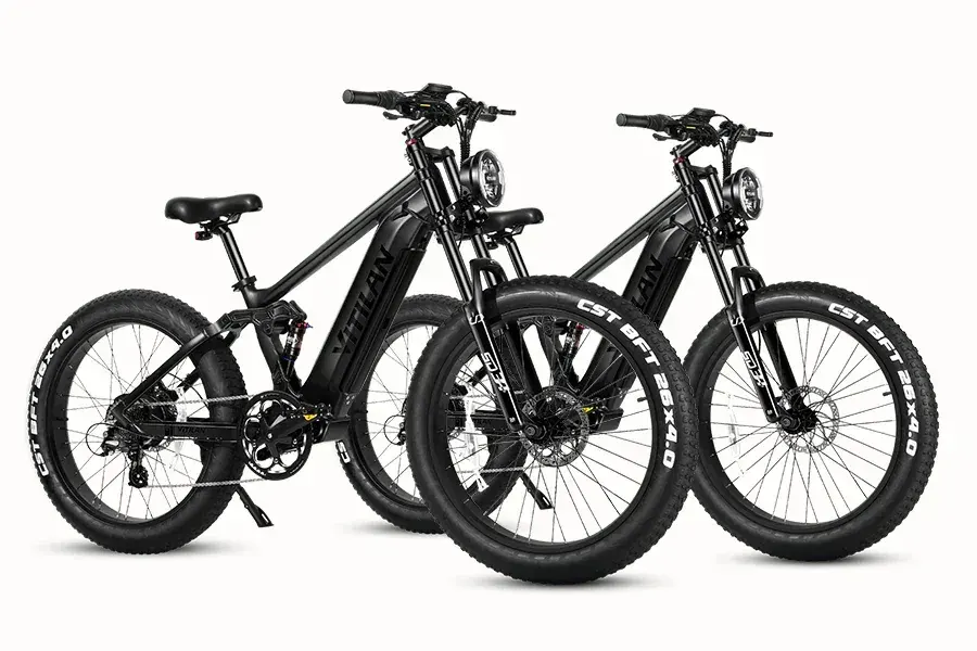 Vitilan T7PRO E-Mountain Bike Full Suspension (Confezione da 2) image 13