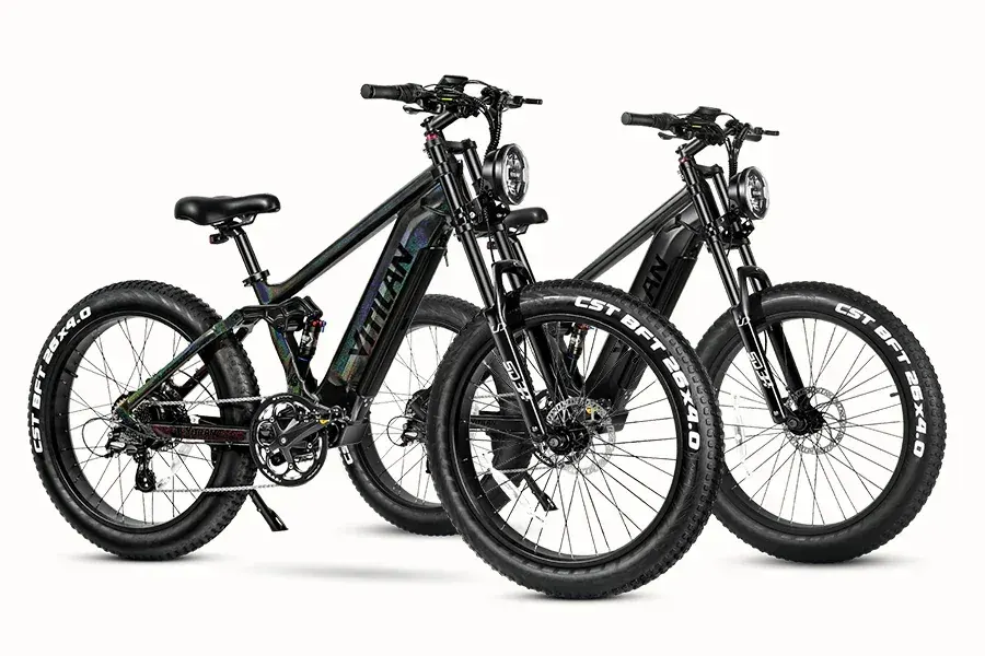 Vitilan T7PRO E-Mountain Bike Full Suspension (Confezione da 2) image 14