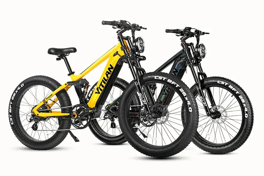 Vitilan T7PRO E-Mountain Bike Full Suspension (Confezione da 2) image 17