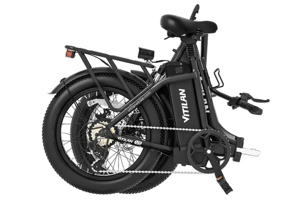 Vitilan U3 Bici Elettrica Pieghevole Fat Bike image 11