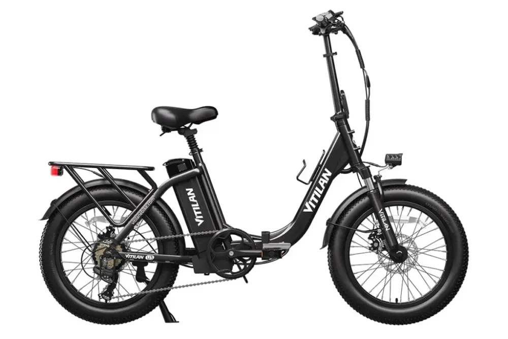 Vitilan U3 Bici Elettrica Pieghevole Fat Bike image 3