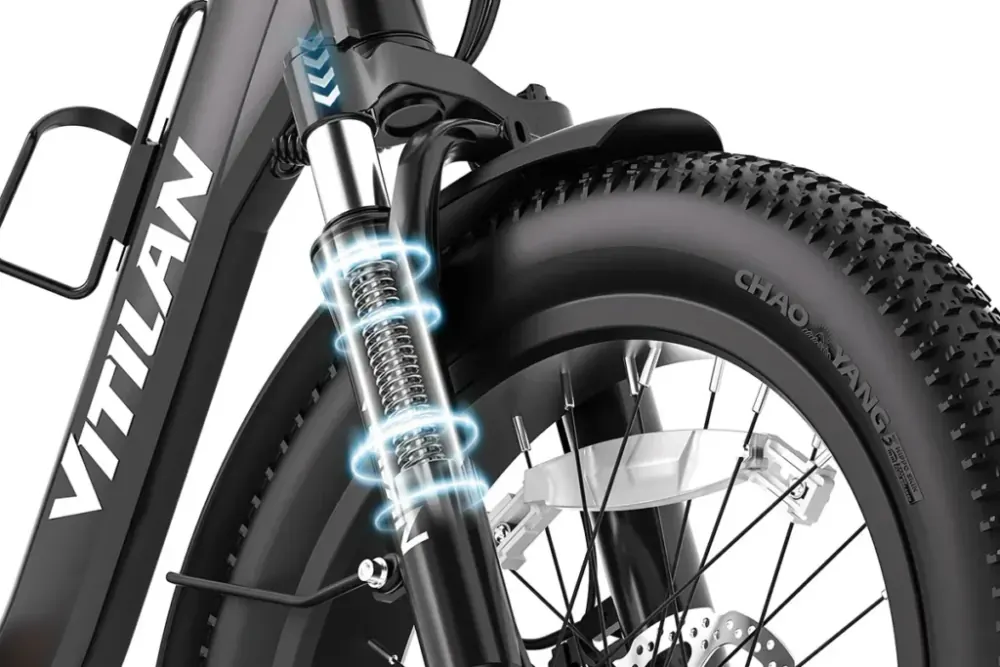 Vitilan U3 Bici Elettrica Pieghevole Fat Bike image 6