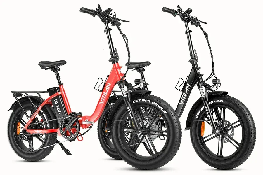 Vitilan U7 Bici Elettrica Pieghevole Fat Tire (Confezione da 2) image 15