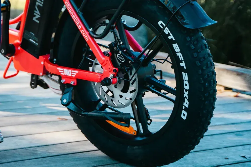 Vitilan U7 Bici Elettrica Pieghevole Fat Tire image 4