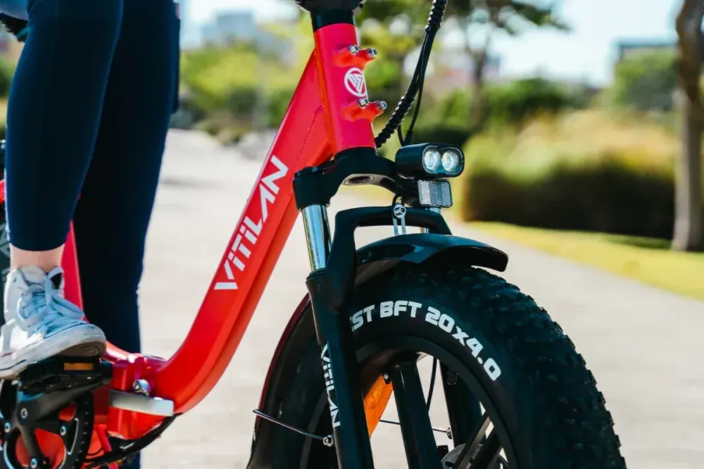 Vitilan U7 Bici Elettrica Pieghevole Fat Tire image 6