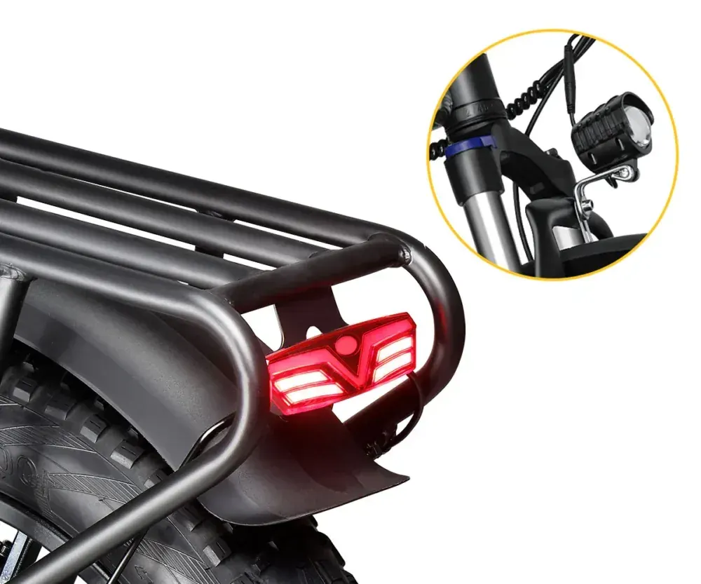 Vitilan V3 2.0 Bici Elettrica Pieghevole Fat Bike image 10