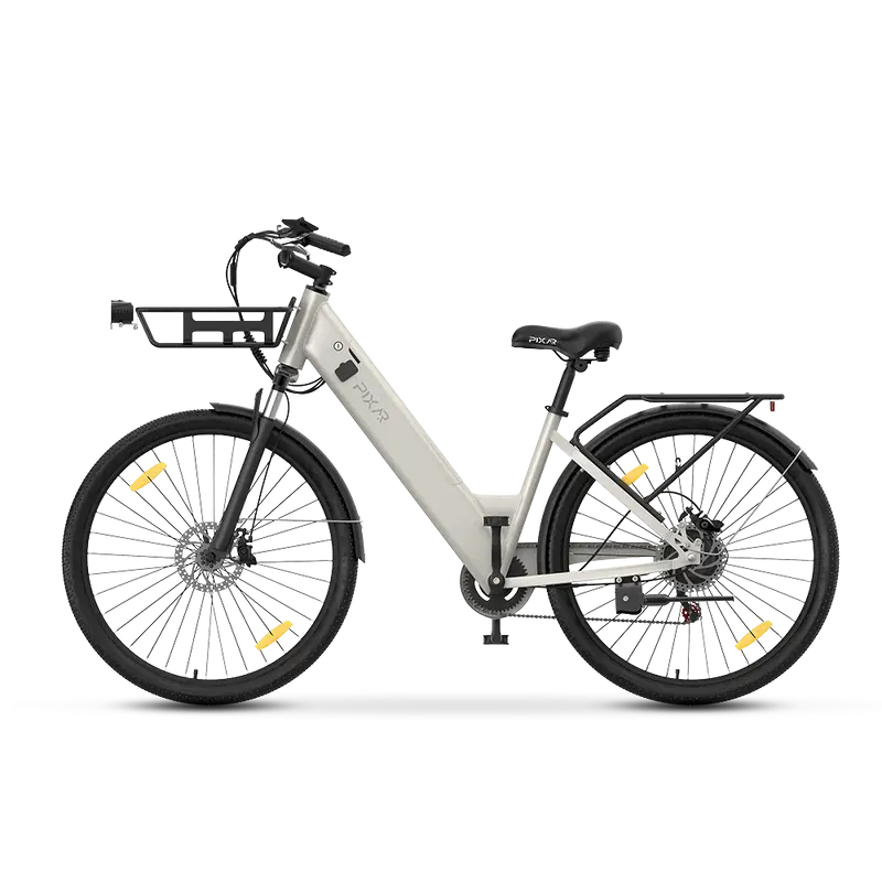 PIXAR C1 bici elettrica da città a telaio ribassato image 6