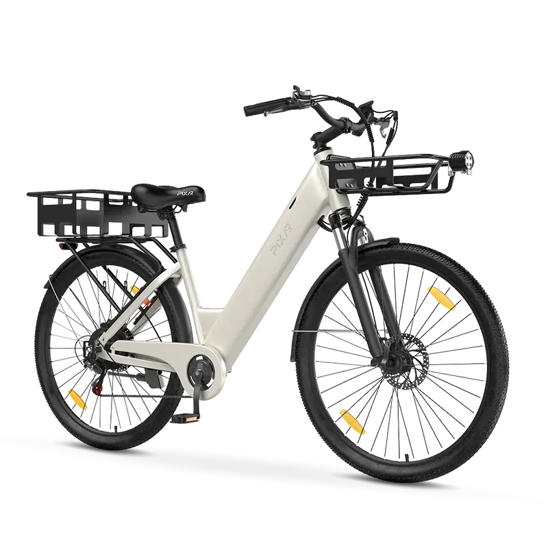 PIXAR C1 bici elettrica da città a telaio ribassato image 9