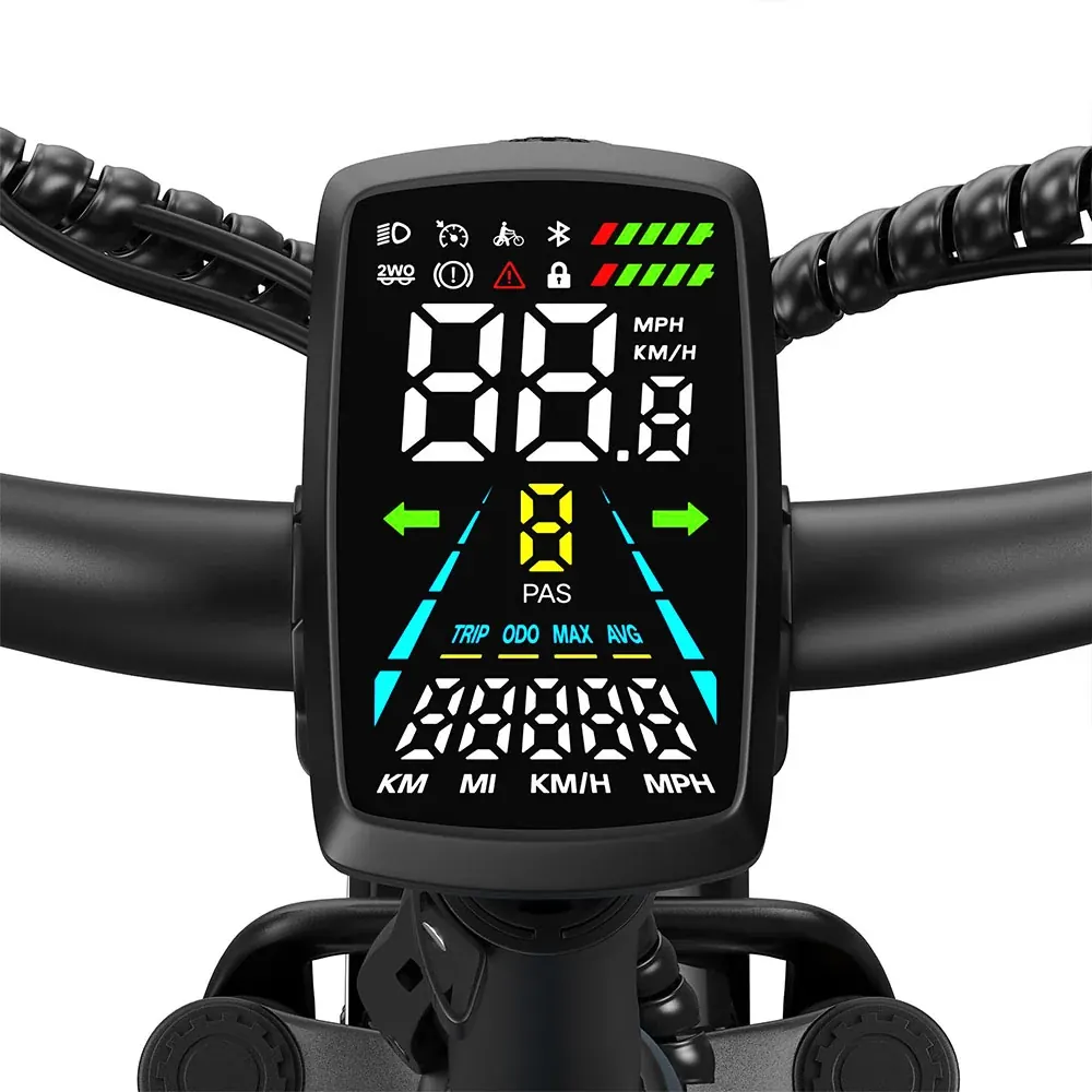 PIXAR F2 fat bike elettrica pieghevole a pedalata assistita image 2