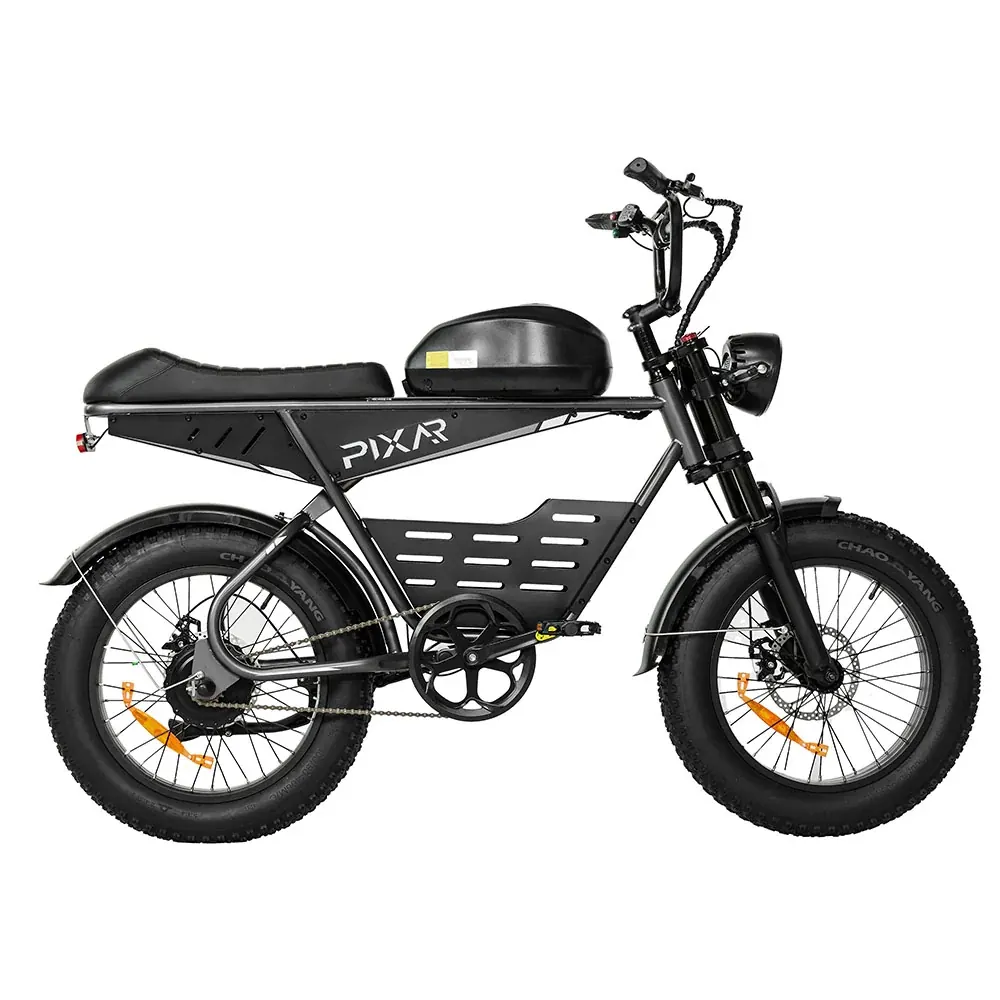 PIXAR Super fat bike elettrica retrò con sella lunga image 1