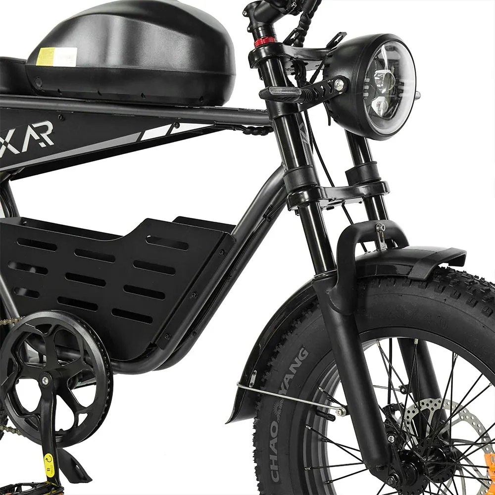 PIXAR Super fat bike elettrica retrò con sella lunga image 12