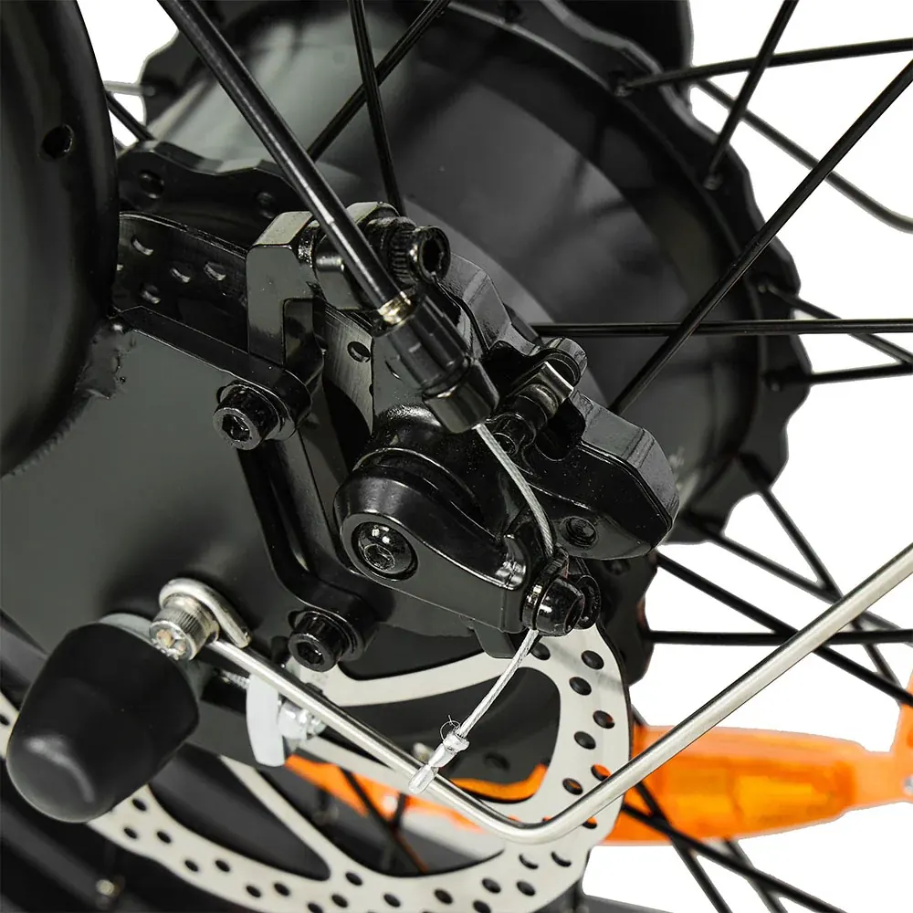 PIXAR Super fat bike elettrica retrò con sella lunga image 9