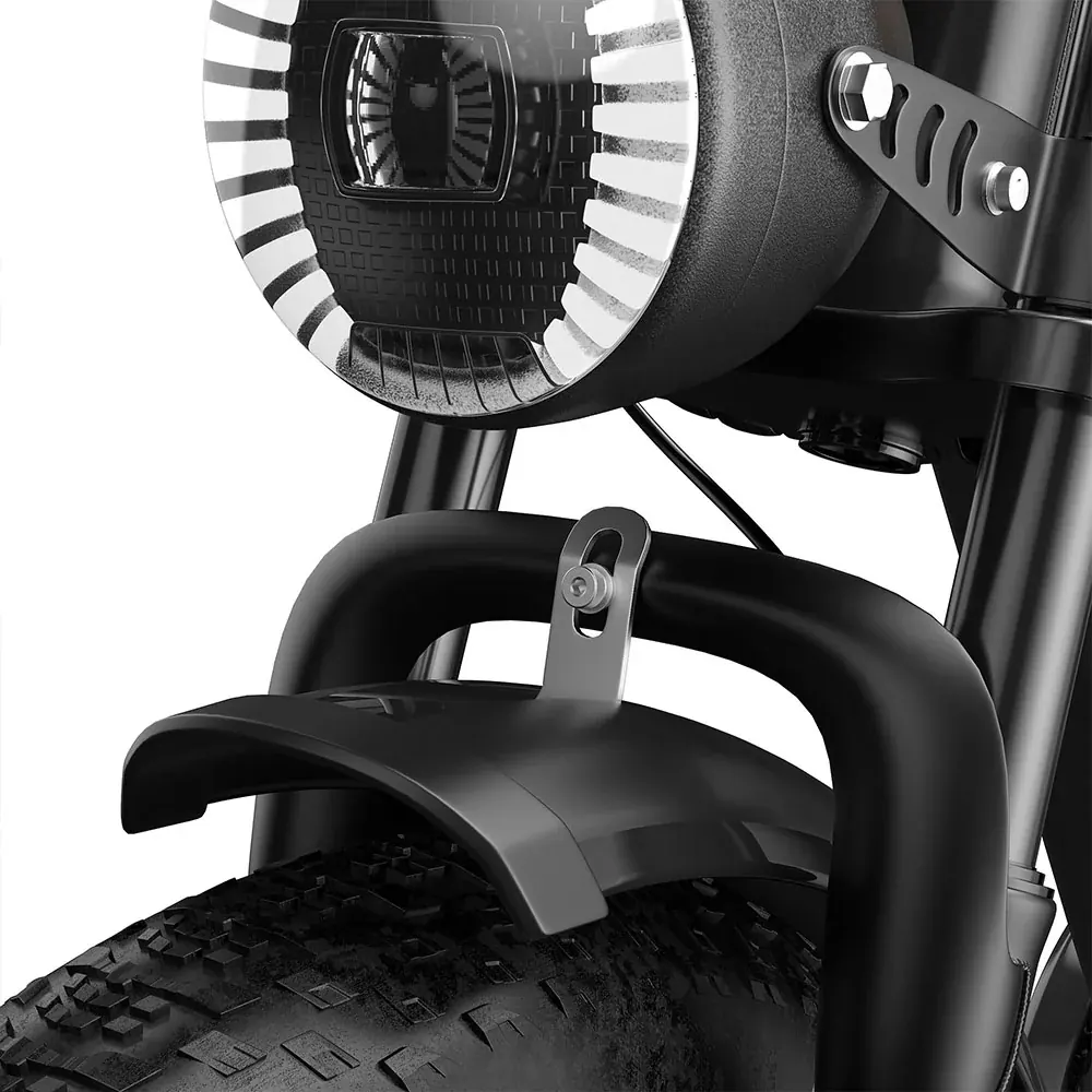 VELOPRO M9 fat bike elettrica retrò biammortizzata image 11