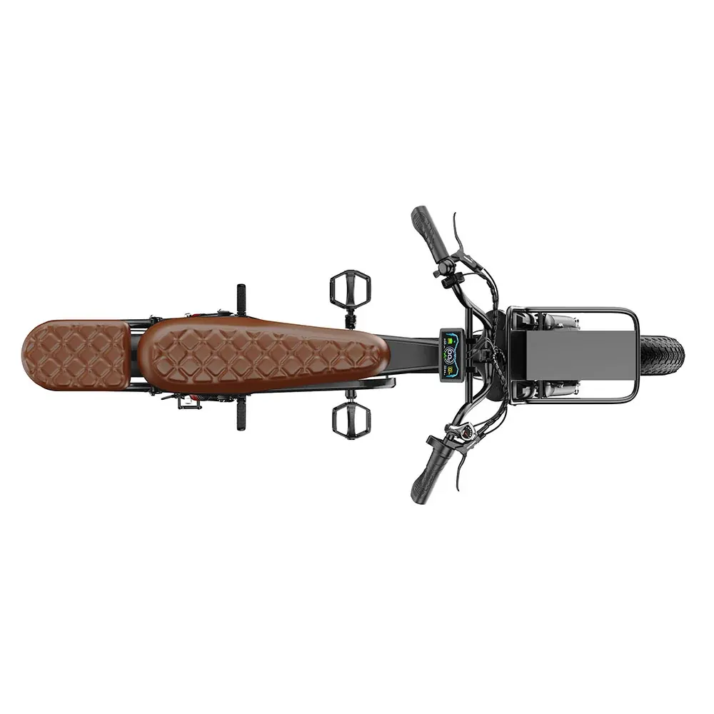 VELOPRO M9 fat bike elettrica retrò biammortizzata image 7