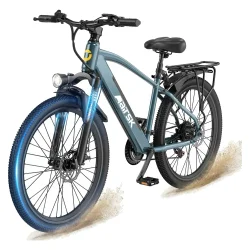 Aairsk S800 Bici Elettrica Urbana 26" con Batteria Rimovibile