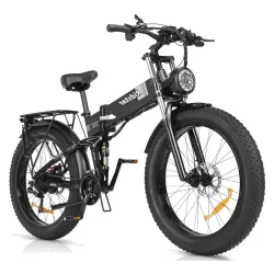 Ridstar DC26 Fat Bike Elettrica Pieghevole