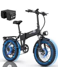 Ridstar H20 Pro Bici Elettrica Pieghevole Fat Bike