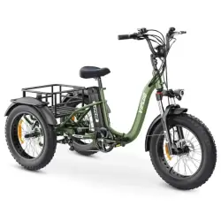 Vipcoo ET1 Triciclo Elettrico Pieghevole da Cargo